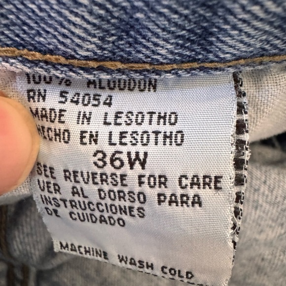 Vintage Bugle Boy Jeans Shorts 10” Inseam Y2K Skater Size 36 - Picture 5 of 6